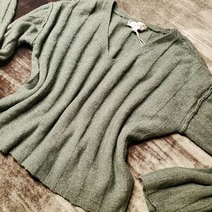 NWT Pink Rose knit sweater.